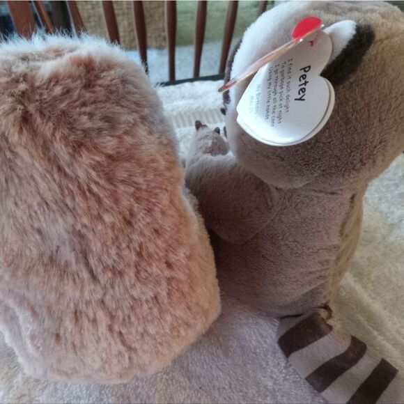 TY BEANIE BELLIES. Bumper & Petey. NWT. Adorable urban wildlife. - Picture 4 of 6